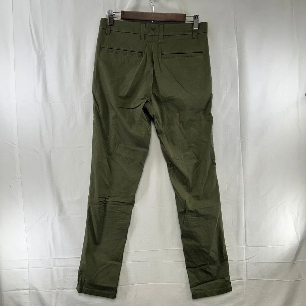 Birddogs Khaki Pants Mens 30x32 Olive Green Stretch Chino